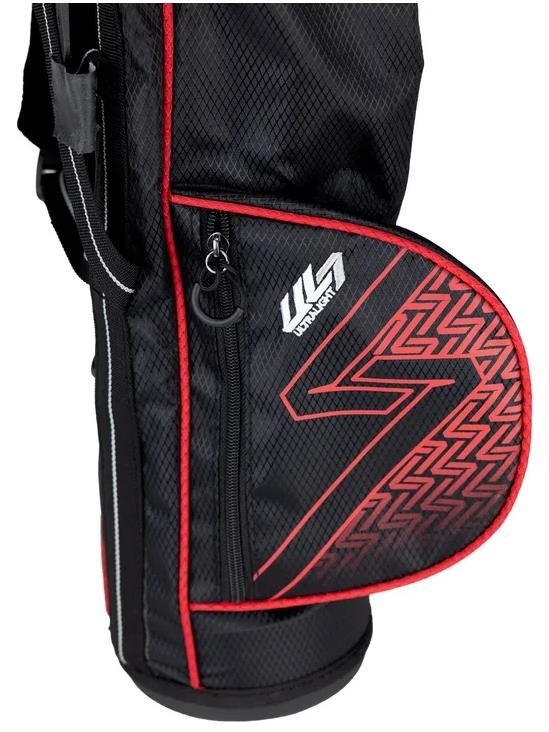 U.S. Kids Golf UL7-39 (99cm) W30 3-Club junior golfset, zwart/rood