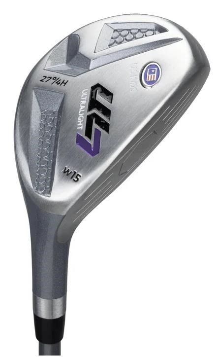 U.S. Kids Golf UL7-54 (137cm) W15 junior golfset, grafiet, stand bag, navy