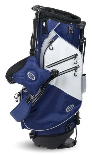 U.S. Kids Golf TS6-48 (122cm) 10-Club junior golfset, grafiet, + standtas, navy/wit/grijs