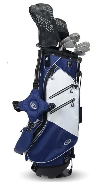 U.S. Kids Golf TS6-54 10 Club Stand Set junior golfset, grafiet