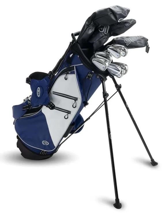 U.S. Kids Golf TS6-54 10 Club Stand Set junior golfset, grafiet