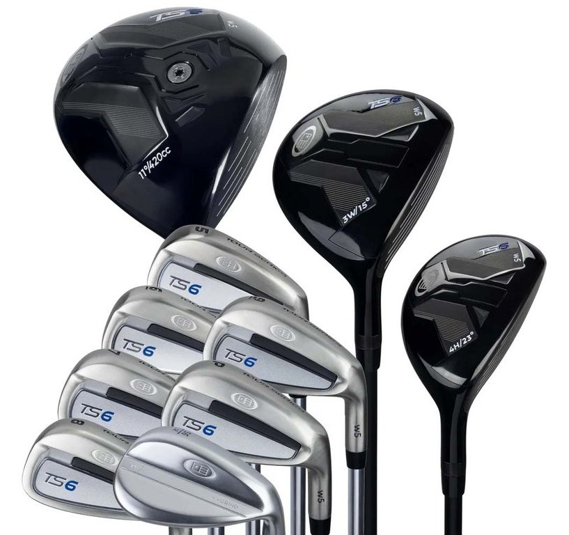 U.S. Kids Golf TS6-63 10-Club junior golfset, staal/grafiet