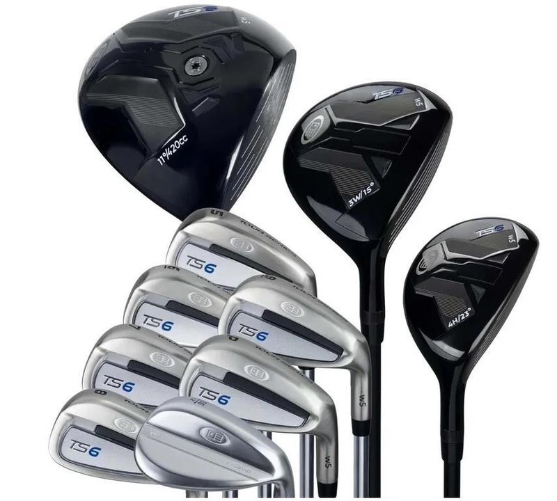 U.S. Kids Golf TS6-63 10 Club Stand Set junior golfset, grafiet