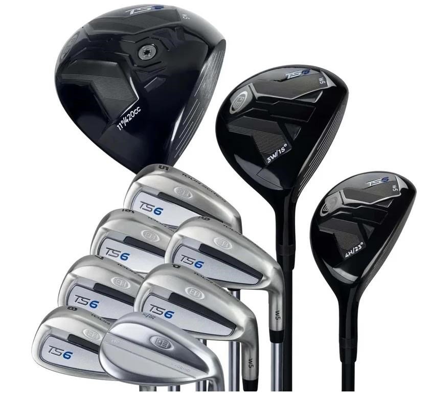U.S. Kids Golf TS6-66 (167+cm) 10-Club junior golfset, grafit, stand bag, navy/white/grey