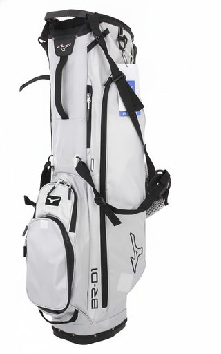Mizuno BR-D1 stand bag, lichtgrijs
