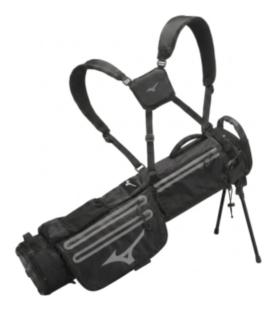 Mizuno BR-D2 stand bag, zwart