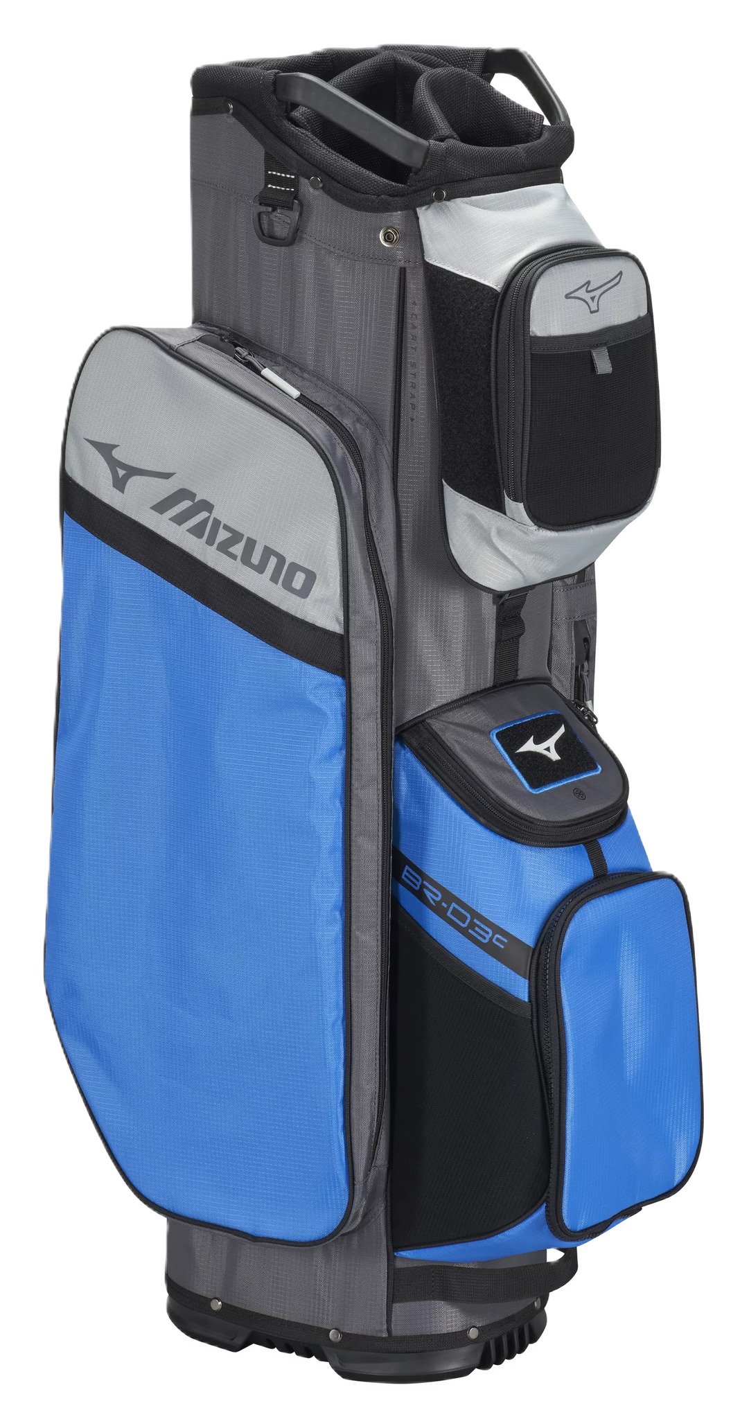 Mizuno BR-D3 cart bag, briljant blauw/grijs