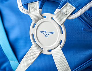 Mizuno BR-D3 stand bag, lichtgrijs