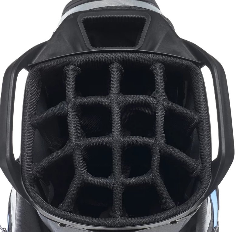 Mizuno 26 BR-D4 cart bag, briljant blauw/grijs