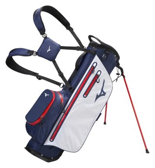 Mizuno BR-DRI stand bag, navy/rood