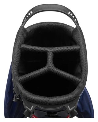 Mizuno BR-DRI stand bag, navy/rood