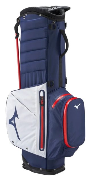 Mizuno BR-DRI stand bag, navy/rood