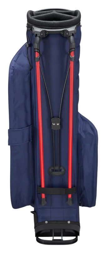 Mizuno BR-DRI stand bag, navy/rood