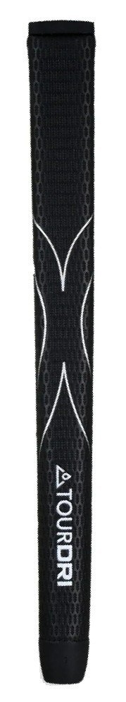 Masters Golf TourDri putter grip, zwart/zilver
