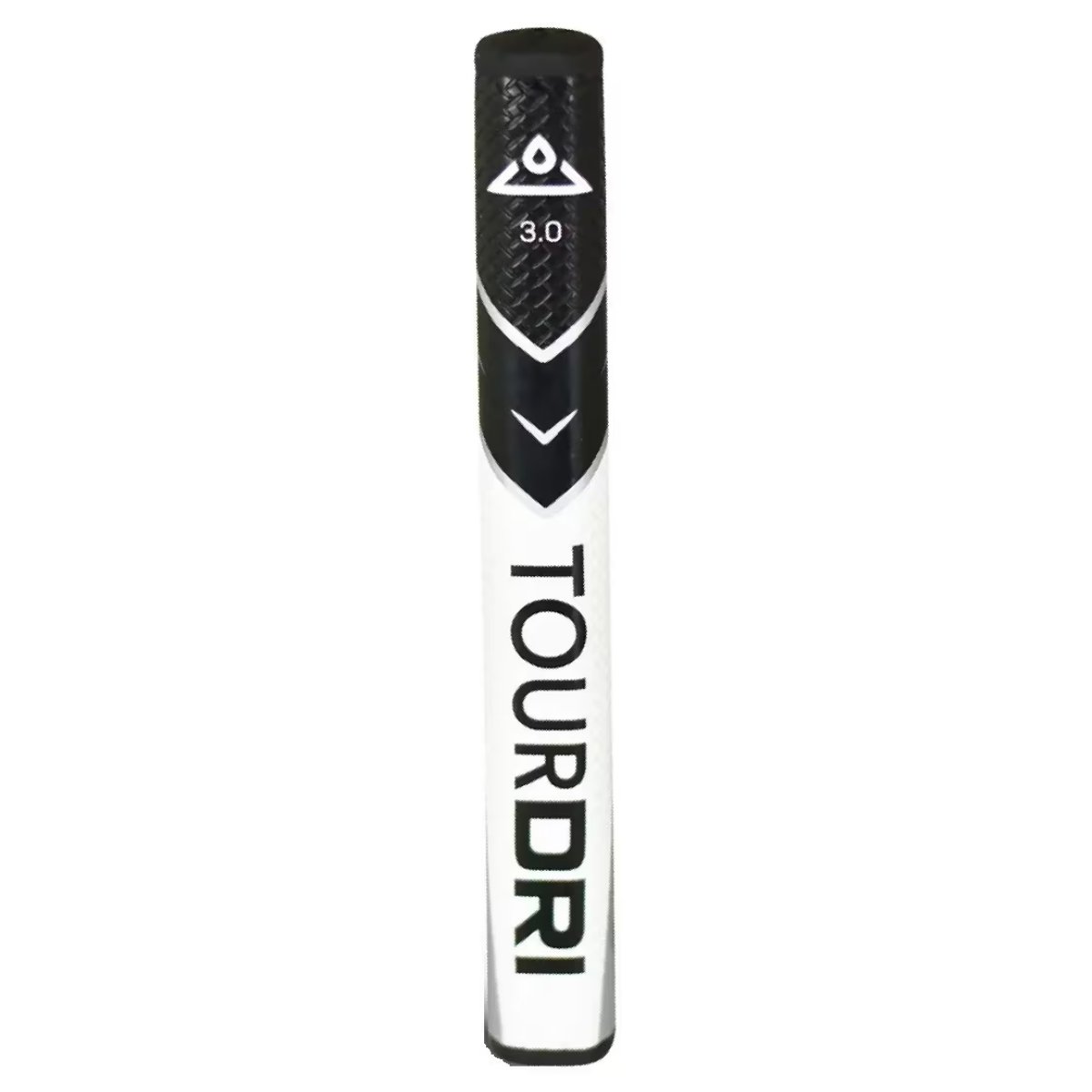 TourDri Flat Putter Grip 3.0 putter grip, zwart/large flat