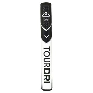 TourDri Flat Putter Grip 3.0 putter grip, zwart/large flat