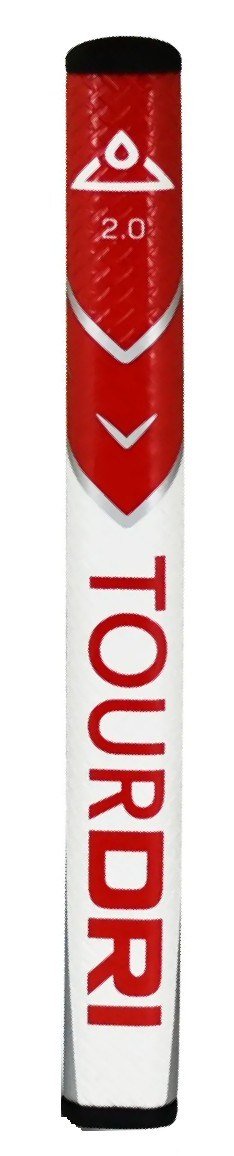 Masters Golf TourDri Flat Putter grip 2.0, rood/medium flat