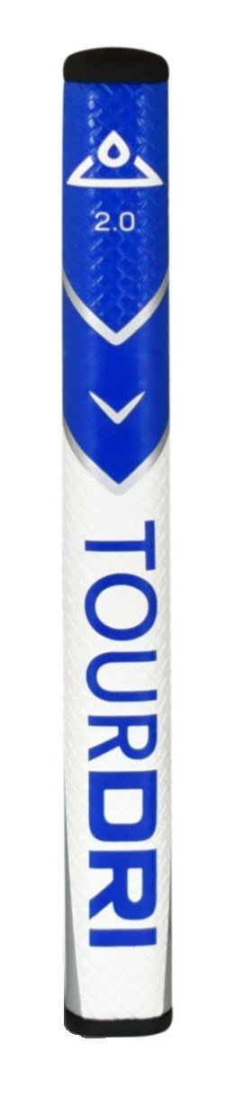 Masters Golf TourDri Flat Putter grip 2.0, blauw/medium flat