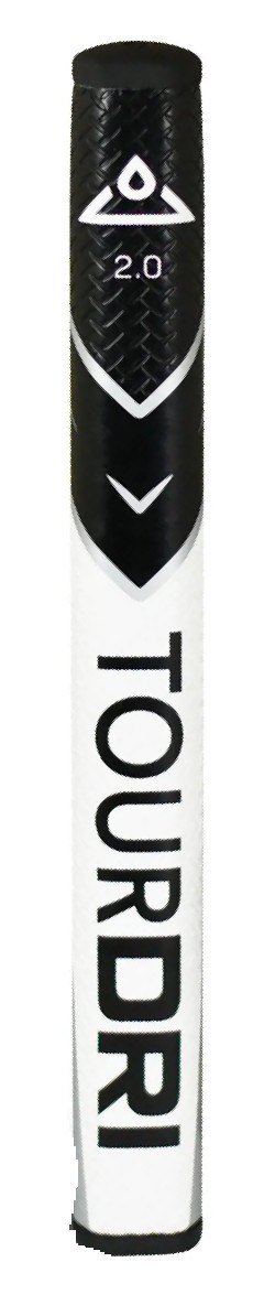 Masters Golf TourDri Flat Putter grip 2.0, zwart/medium flat