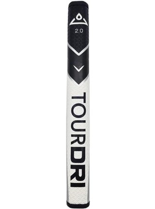 Masters Golf TourDri Flat Putter grip 2.0, zwart/medium flat