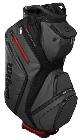 Wilson Alpine cart bag, zwart/grijs