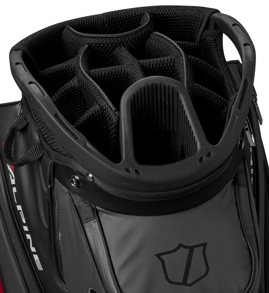 Wilson Alpine cart bag, zwart/grijs