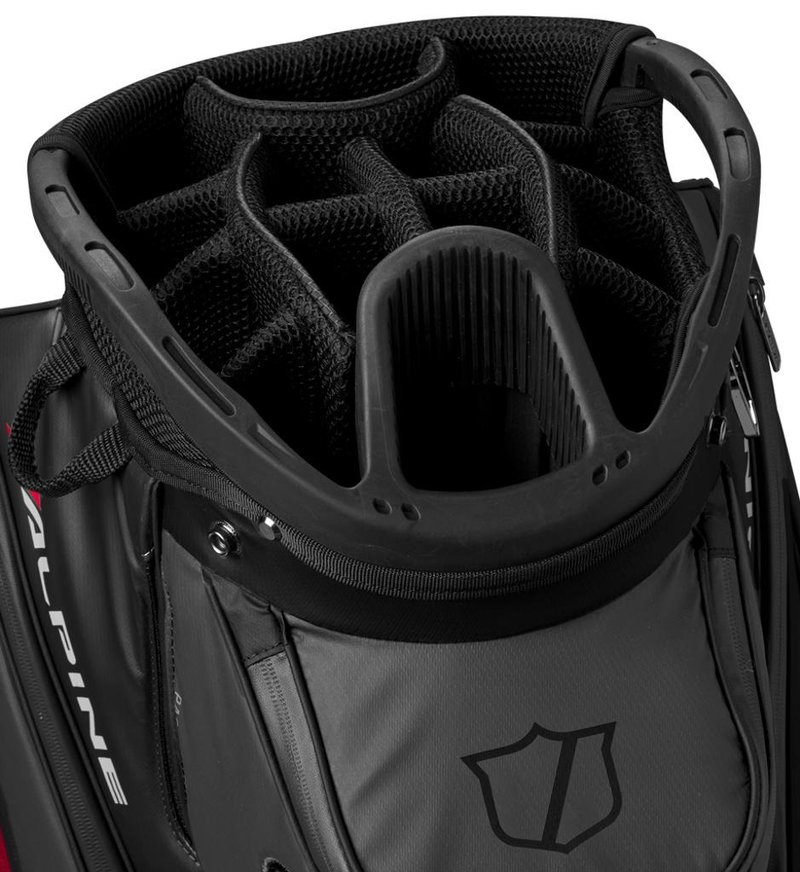 Wilson Alpine cart bag, zwart/grijs