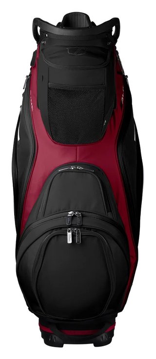 Wilson Alpine cart bag, zwart/rood