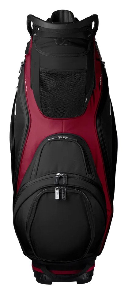 Wilson Alpine cart bag, zwart/rood