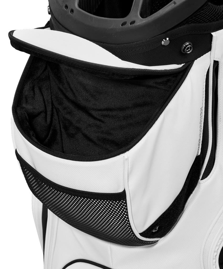 Wilson Alpine cart bag, wit/zwart