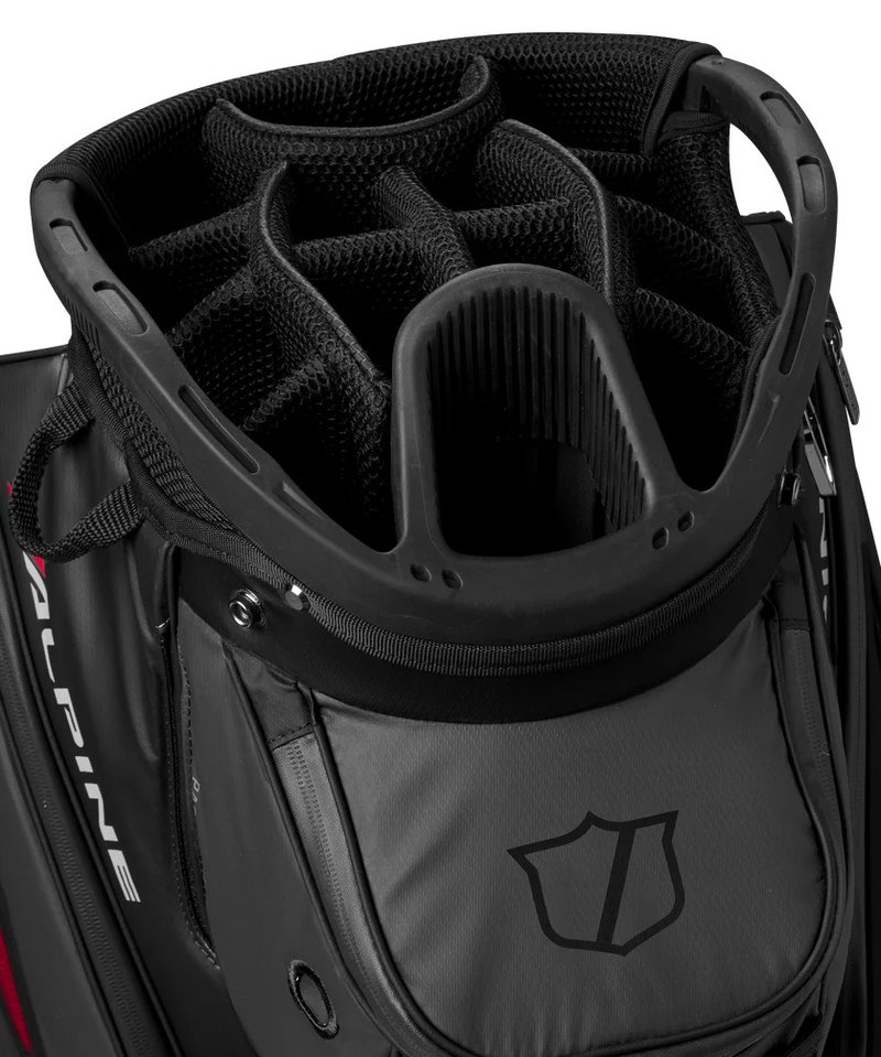 Wilson Alpine cart bag, zwart/zwart