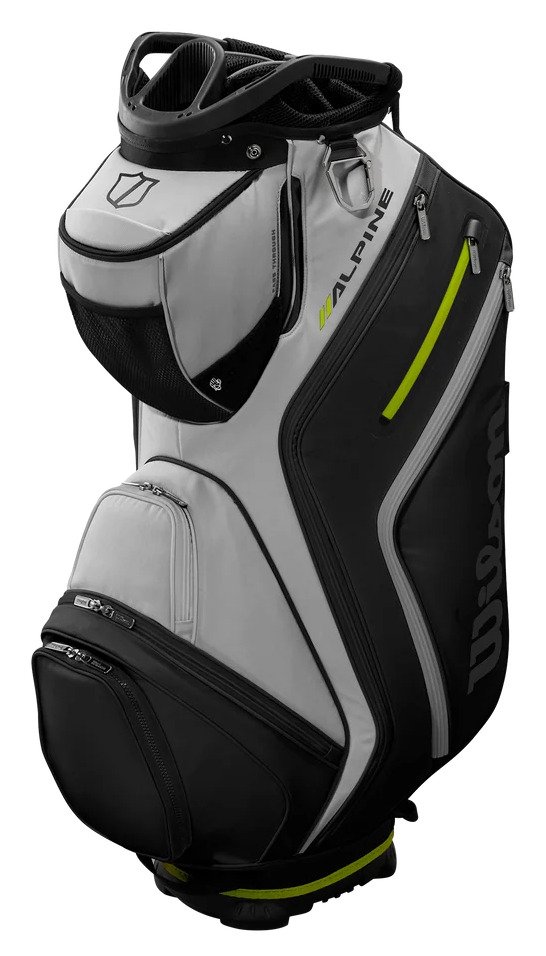 Wilson Alpine cart bag, lichtgrijs/zwart