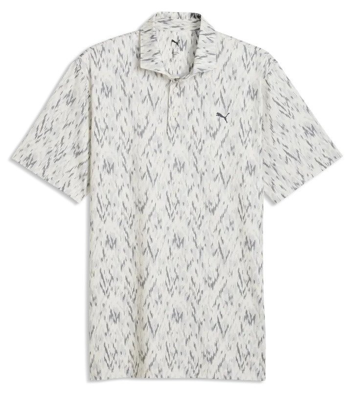 Puma MATTR Northerm Light heren polo, warm white
