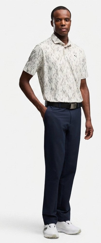 Puma MATTR Northerm Light heren polo, warm white
