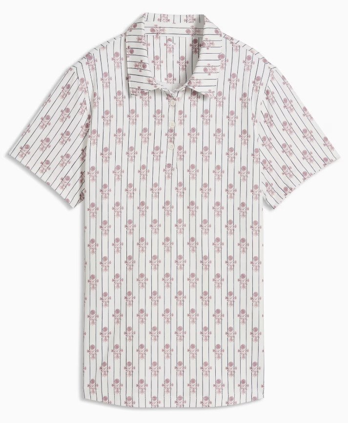 Puma Poppy dames polo, warm white