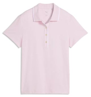 Puma Cloudspun Bridges dames polo, powder pink