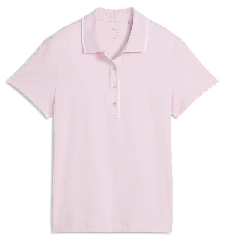 Puma Cloudspun Bridges dames polo, powder pink