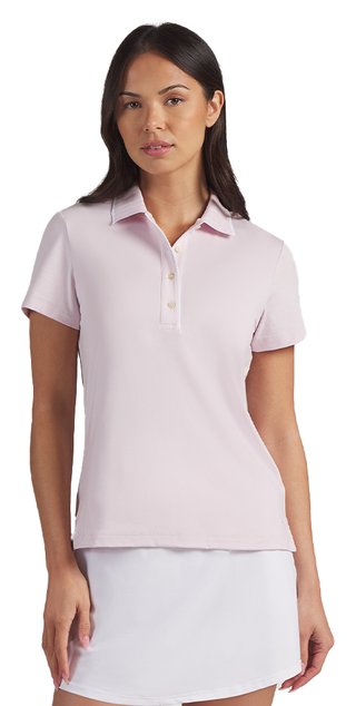 Puma Cloudspun Bridges dames polo, powder pink