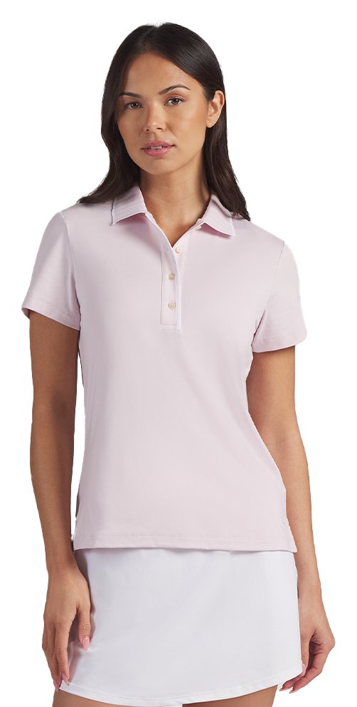 Puma Cloudspun Bridges dames polo, powder pink