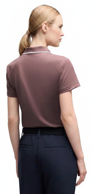 Puma Cloudspun Bridges dames polo, rich cocoa