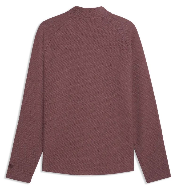 Puma Boulder 2.0 1/4 Zip heren sweater, rich cocoa