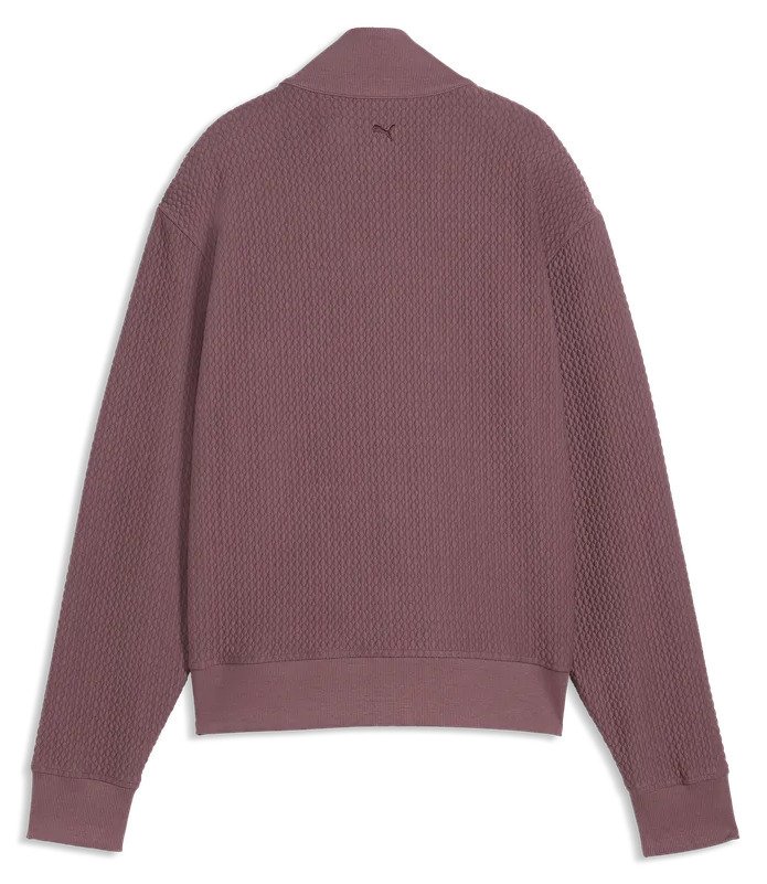 Puma Boulder 1/2 Zip dames sweatshirt, rich cocoa