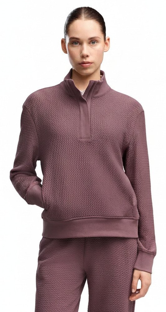 Puma Boulder 1/2 Zip dames sweatshirt, rich cocoa