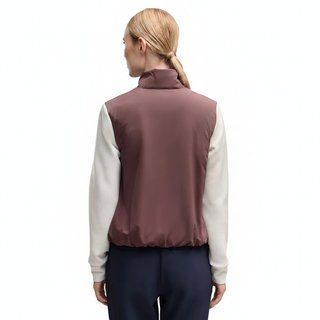 Puma Cloudspun Fleece Hybrid dames jack, rich cocoa/warm white