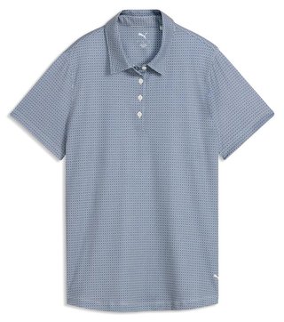 Puma Broken Links dames polo, deep navy