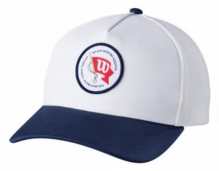 Wilson Vintage Patch pet, wit/navy