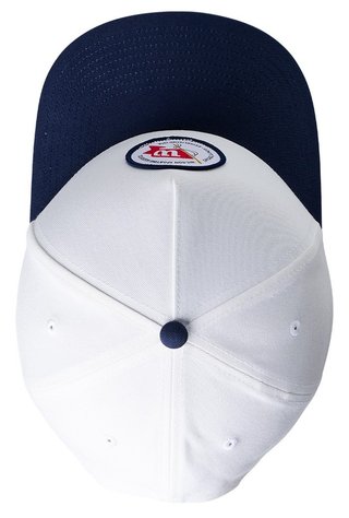 Wilson Vintage Patch pet, wit/navy