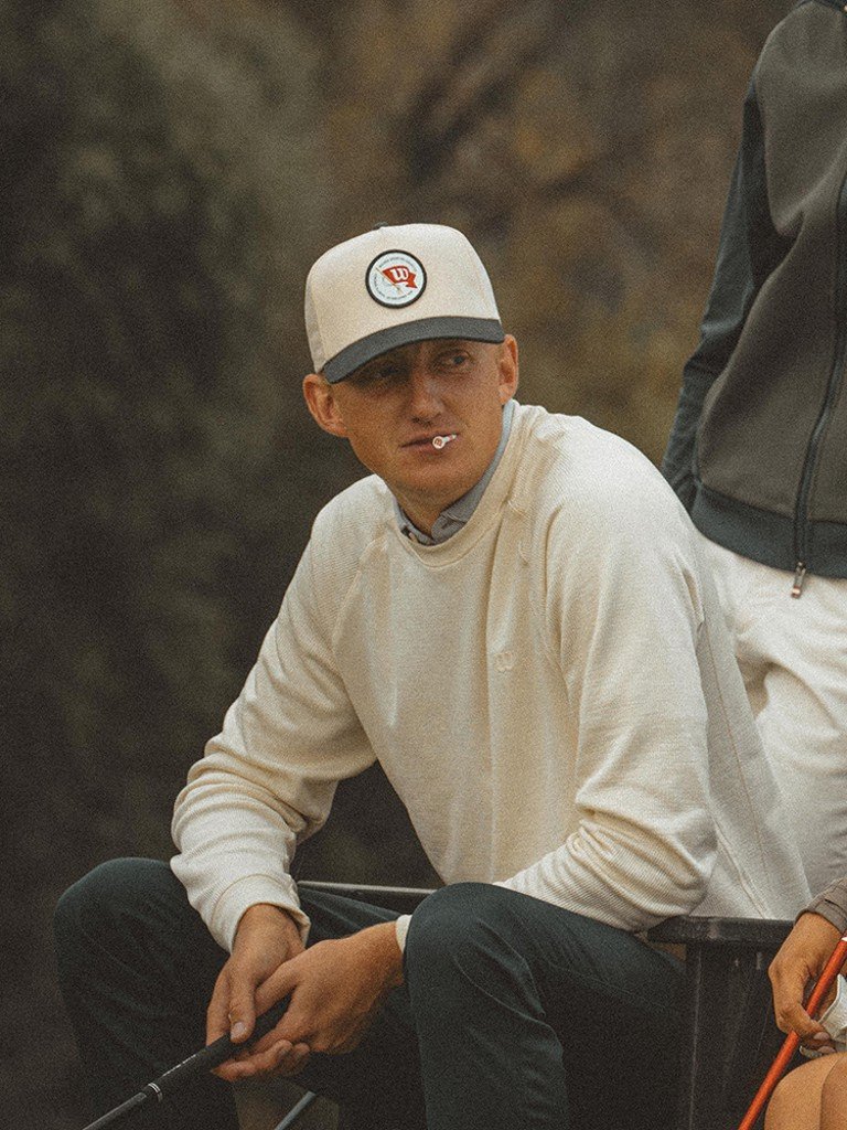 Wilson Vintage Patch cap, beige