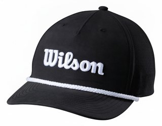 Wilson Rope cap 2026 pet, zwart/wit