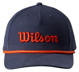 Wilson Rope cap 2026 pet, navy/orange